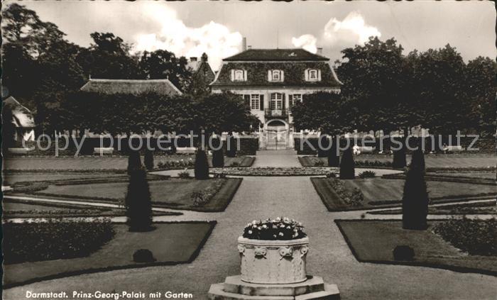 Darmstadt Prinz Georg Palais mit Garten