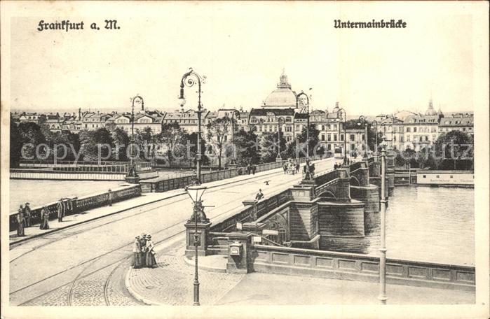 Frankfurt Main Untermainbruecke