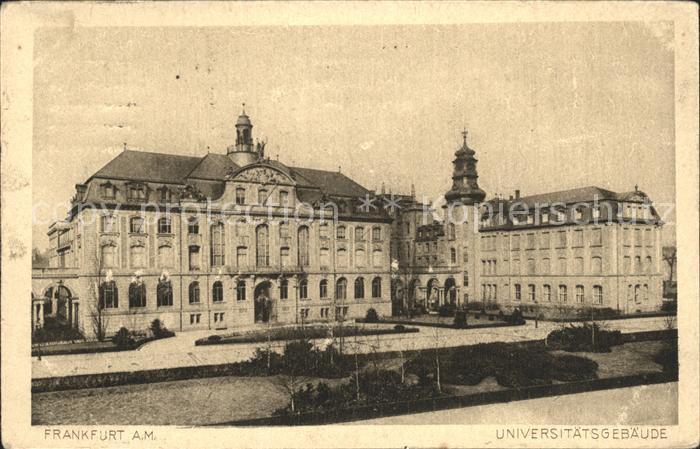 Frankfurt Main Universitaetsgebaeude