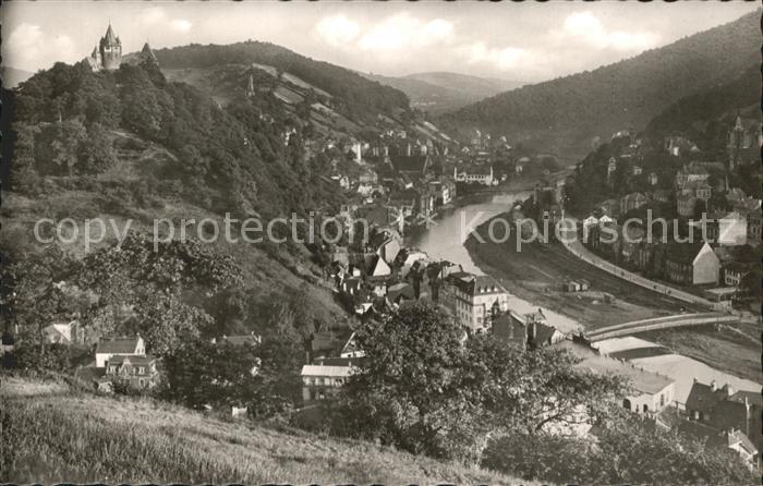 Altena Lenne Panorama Burg