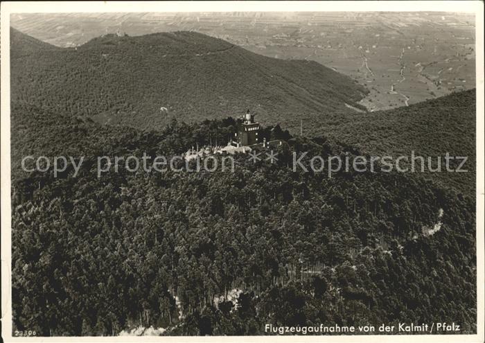 Kalmit Berg Aussichtsturm Sender Fliegeraufnahme
