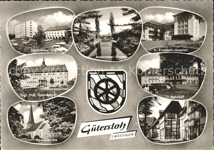 Guetersloh Stadtverwaltung Botan Garten St Elisabeth Hospital Ev Stift Bahnhof A