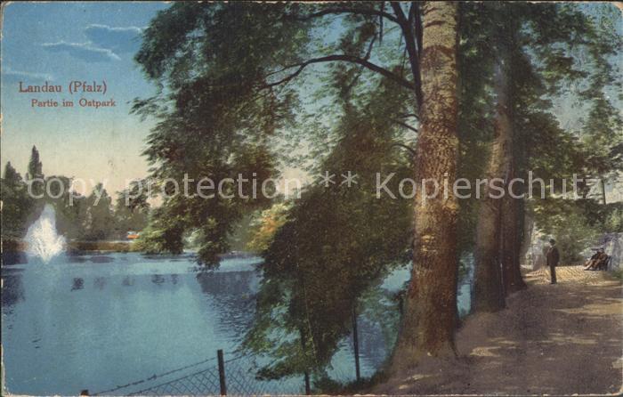 Landau Pfalz Partie im Ostpark