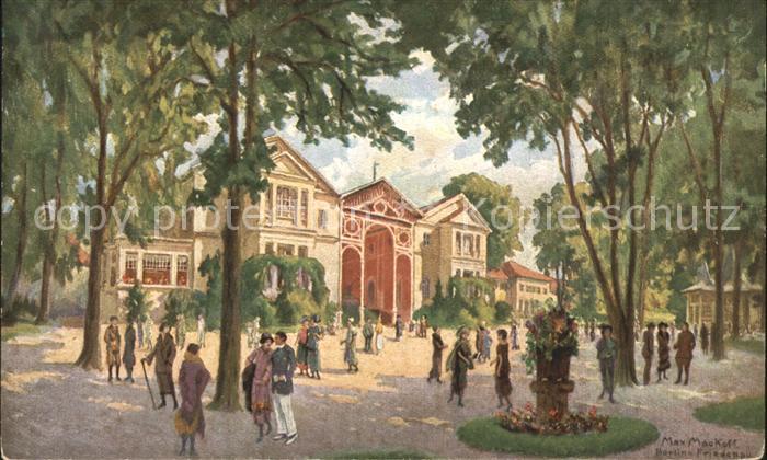 Bad Mergentheim Kurhaus Kuenstlerkarte