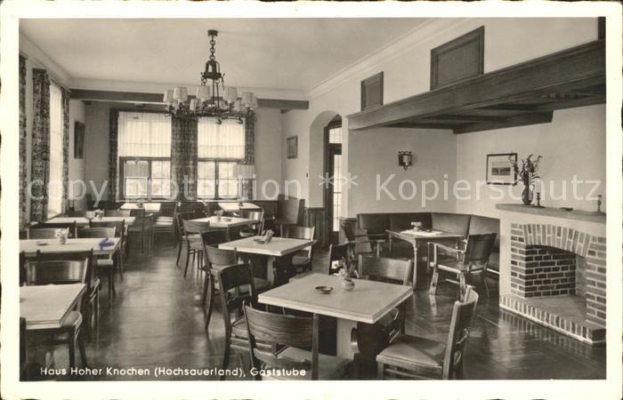 Westfeld Sauerland Haus Hoher Knochen Restaurant