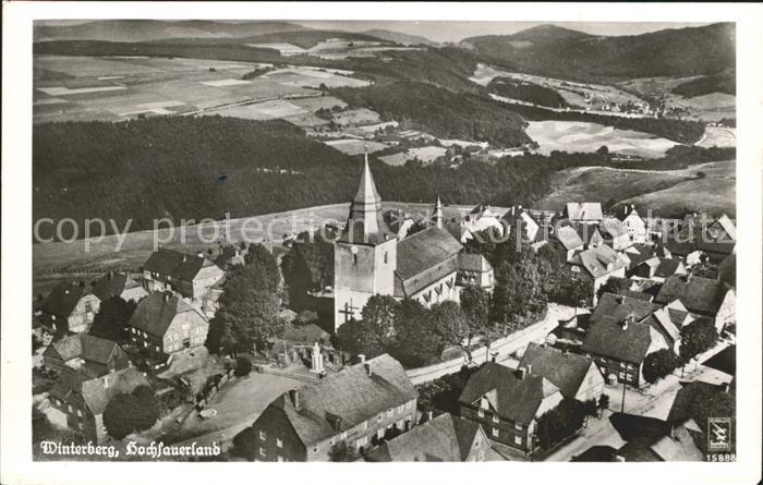 Winterberg Hochsauerland Fliegeraufnahme