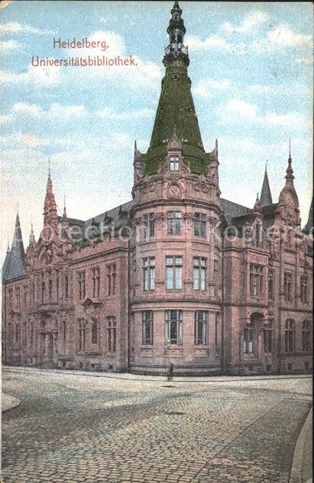 Heidelberg Neckar Universitaetsbibliothek