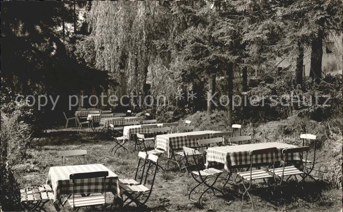 Heidelberg Neckar Gasthaus Pension Schriesheimer Hof Gartenterrasse
