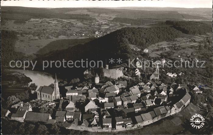 Dilsberg Fliegeraufnahme