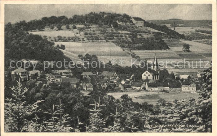 Reichelsheim Odenwald mit Reichenberg