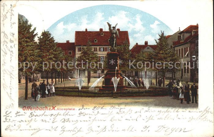 Offenbach Main Aliceplatz