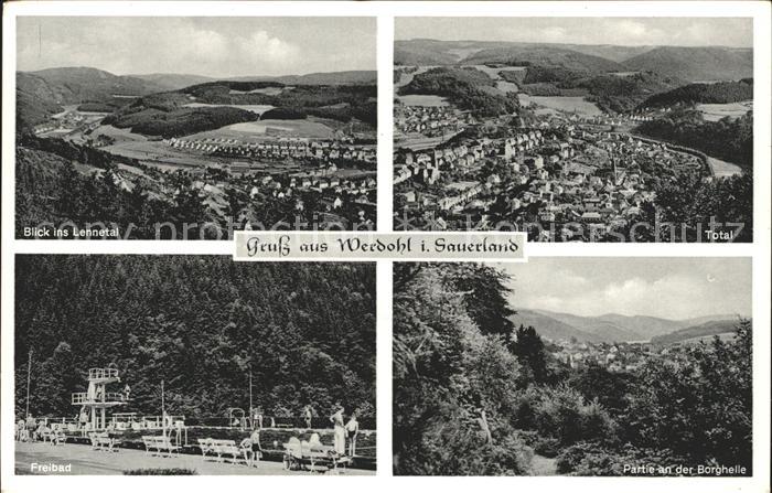 Werdohl Lennetal Borghelle Freibad