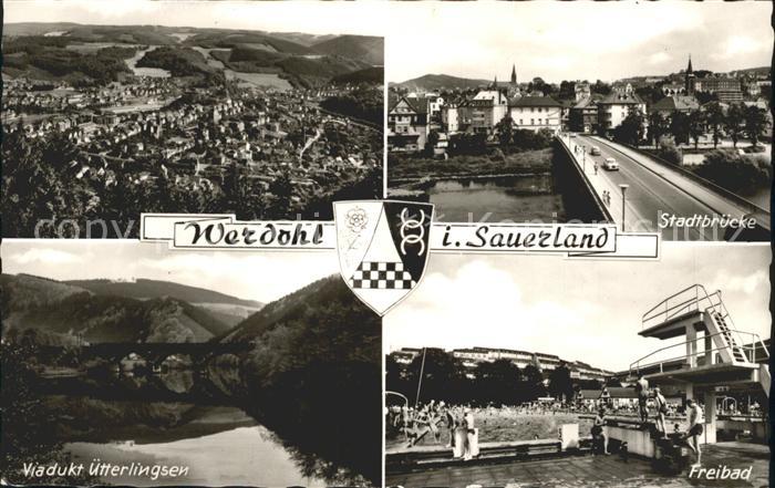 Werdohl Viadukt uetterlingsen Freibad Stadtbruecke