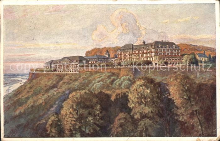 Koenigswinter Kurhotel Petersberg Kuenstlerkarte