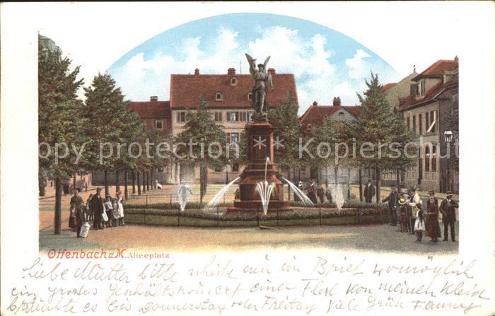 Offenbach Main Aliceplatz
