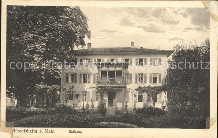 Ruesselsheim Main Rathaus