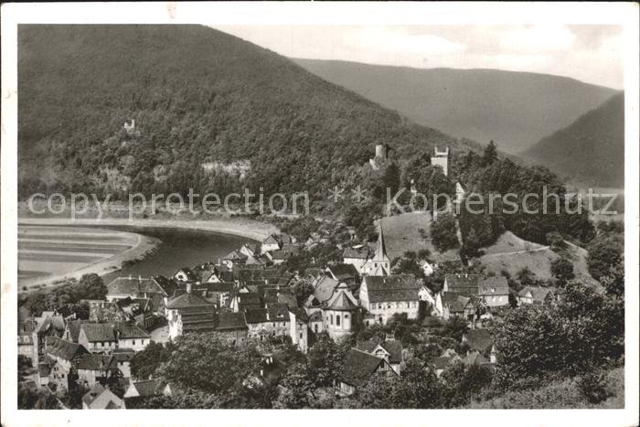 Neckarsteinach Vier Burgen Blick