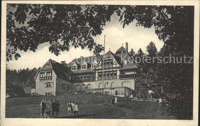 Neckarsteinach Kindererholungsheim der Wormser Vereins