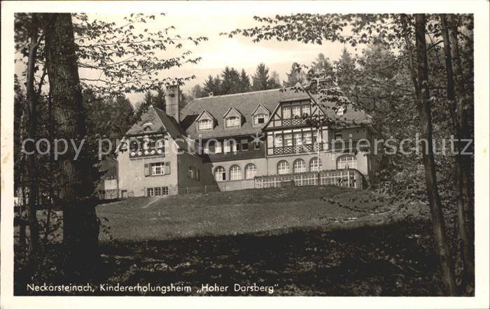 Neckarsteinach Kindererholungsheim Hoher Darsberg
