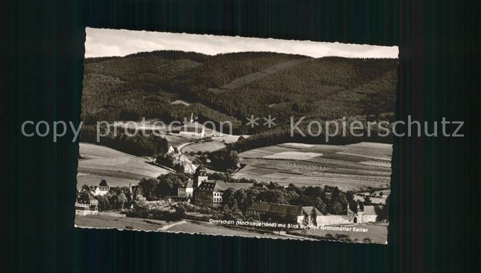 Grafschaft Sauerland Grafschafter Keller Fliegeraufnahme