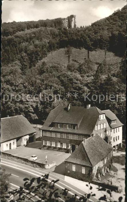 Weinheim Bergstrasse Gasthaus Fuchsche Muehle
