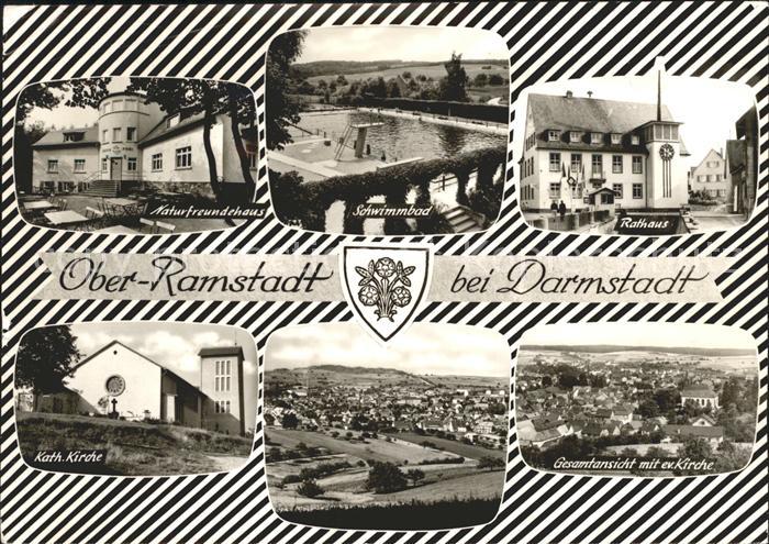 Ober-Ramstadt Oberramstadt Muehltal DARMSTADT Naturfreundehaus Schwimmbad Rathau