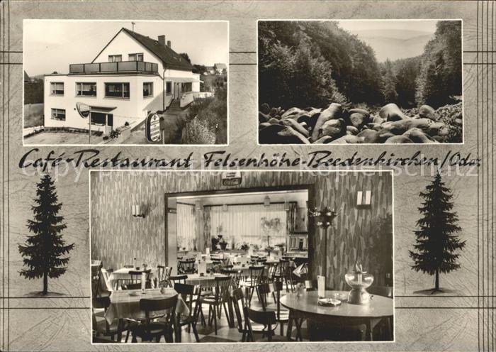 Beedenkirchen Cafe Restaurant Felsenhoehe