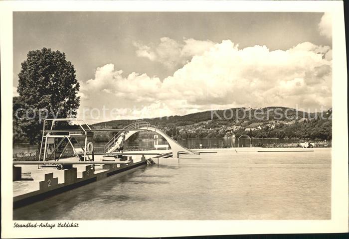 Waldshut Tiengen Rhein Strandbad
