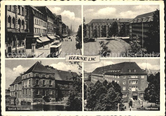 Herne Westfalen Schloss Struenkede Bahnhofstrasse