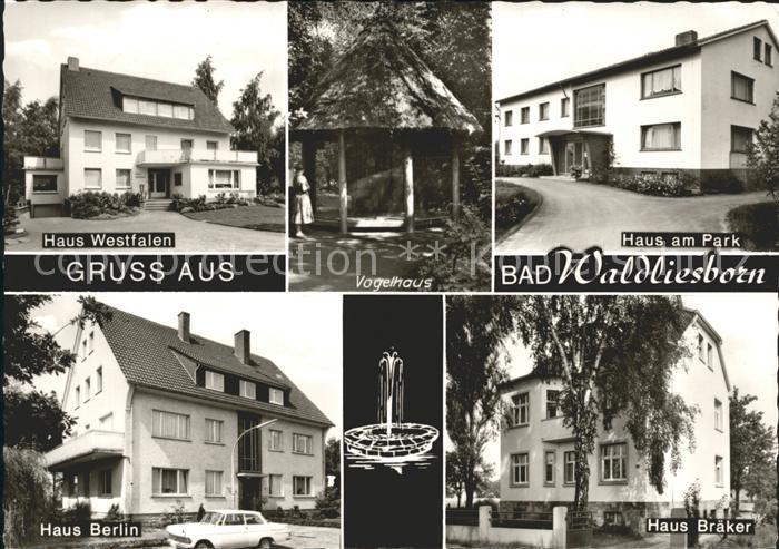 Bad Waldliesborn Haeuser Westfalen Park Berlin Braeker