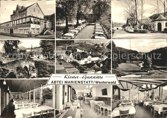 Hachenburg Westerwald Kloster Gasstaette Abtei Marienstatt