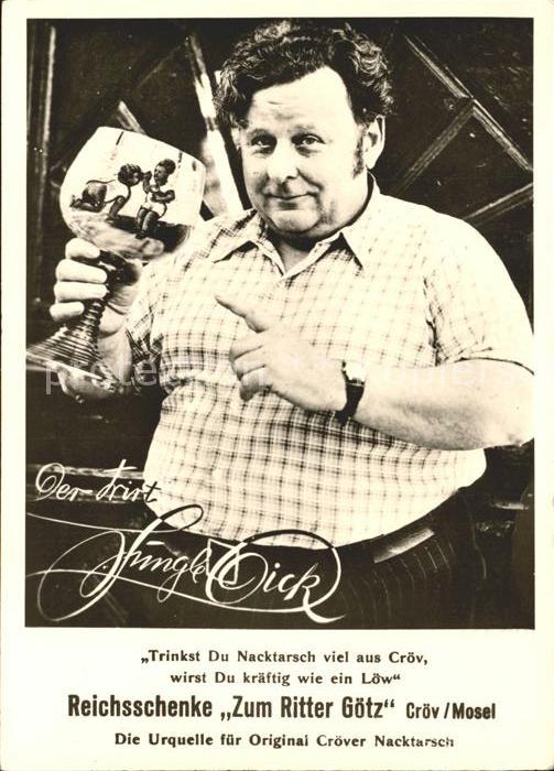 Traben-Trarbach Reichsschenke zum Ritter Goetz Croever Nacktarsch