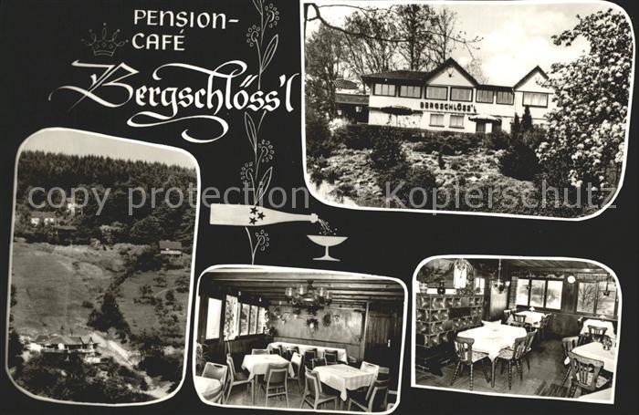 Heiligkreuzsteinach Pension Cafe Bergschloessl