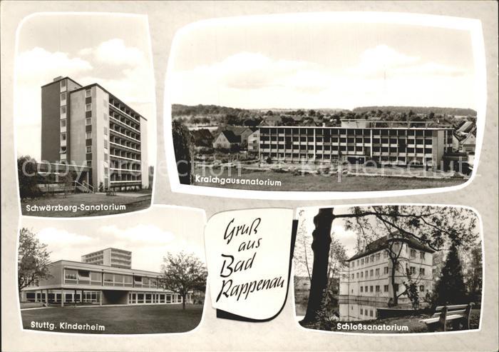 Bad Rappenau Schwaerzberg Sanatorium Kraichgausanatorium Schlosssanatorium Kinde