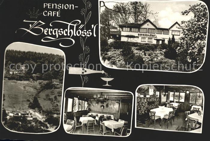 Heiligkreuzsteinach Pension Cafe Bergschloessl