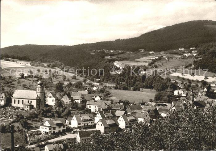 Heiligkreuzsteinach Fliegeraufnahme Deutscher Reichsadler Cafe Restaurant