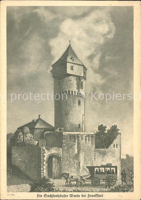 Frankfurt Main Sachsenhaeuser Warte