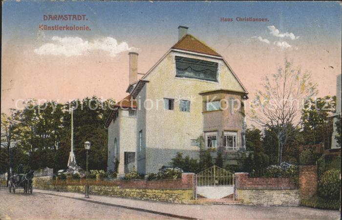 Darmstadt Kuenstlerkolonie Haus Christiansen