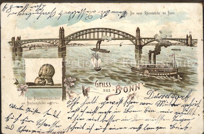 Bonn Rhein Rheinbruecke