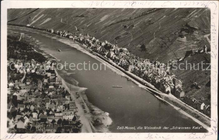 Zell Mosel Weinstadt der Schwarzen Katz