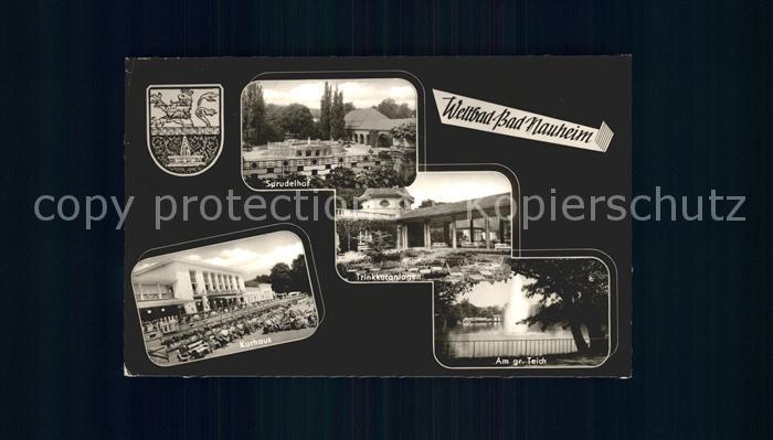 Bad Nauheim Sprudelhof Kurhaus am Teich