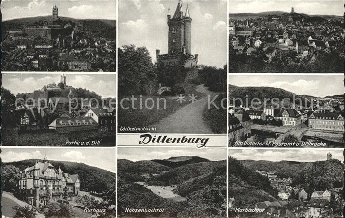 Dillenburg Kurhaus Burg Nanzenbachtal Wilhelmsturm