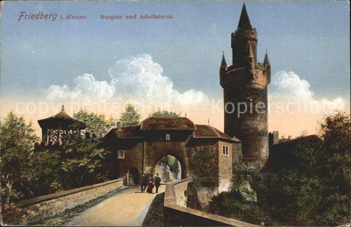 Friedberg Hessen Burgtor Adolfsturm
