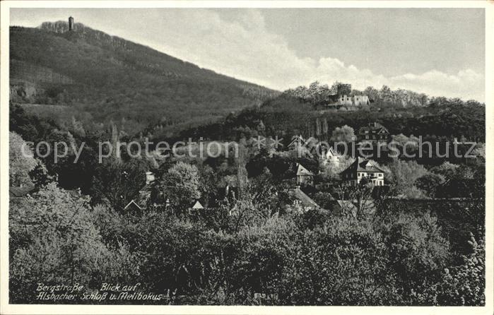 Zwingenberg Bergstrasse Schloss Melibokus