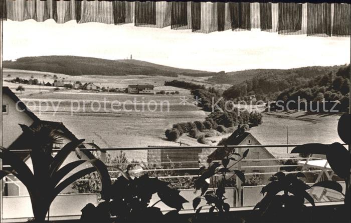 Hunoldstal Cafe Gaststaette Zum Feldbergblick