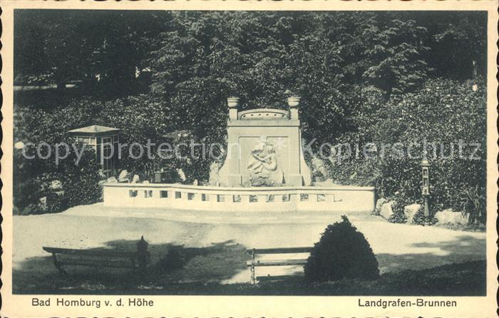 Bad Homburg Landgrafen- Brunnen