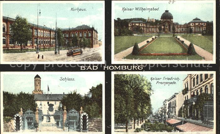 Bad Homburg Kaiser Wilhelmsbad Kurhaus Schloss Kaiser Friedrich- Promenade