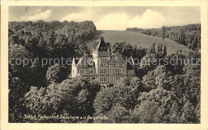 Bensheim Bergstrasse Schloss Falkenhof