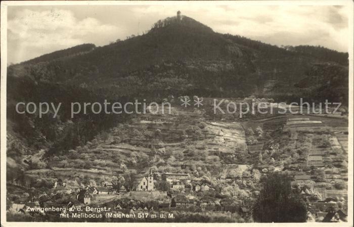Zwingenberg Bergstrasse Melibocus