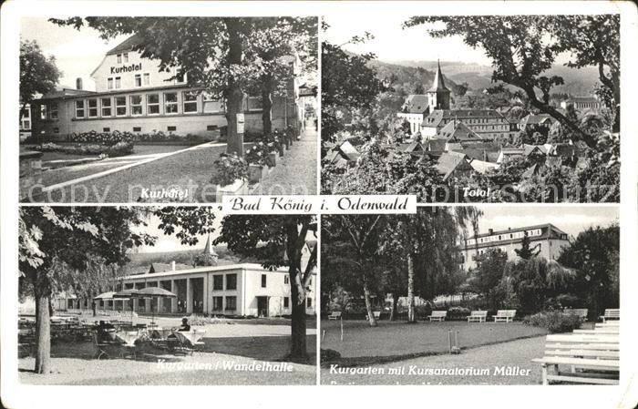 Bad Koenig Kurhotel Wandelhalle Kurgarten